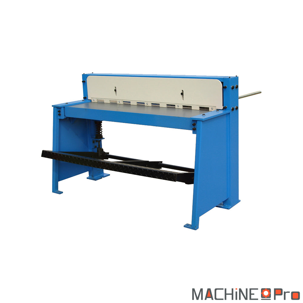 Cisaille guillotine manuelle METALPRO Q01-2x1000A - 1