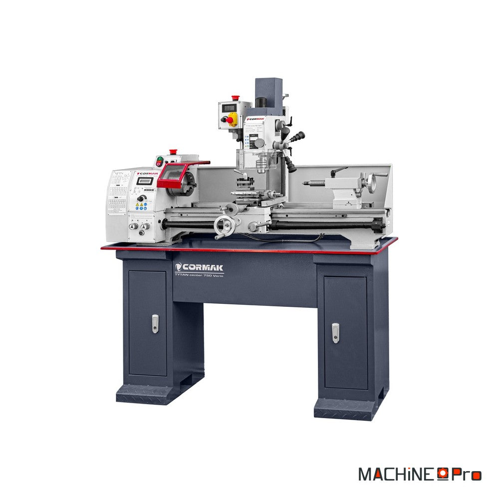 Combiné tour-fraiseuse CORMAK TYTAN Center 750 Vario-1