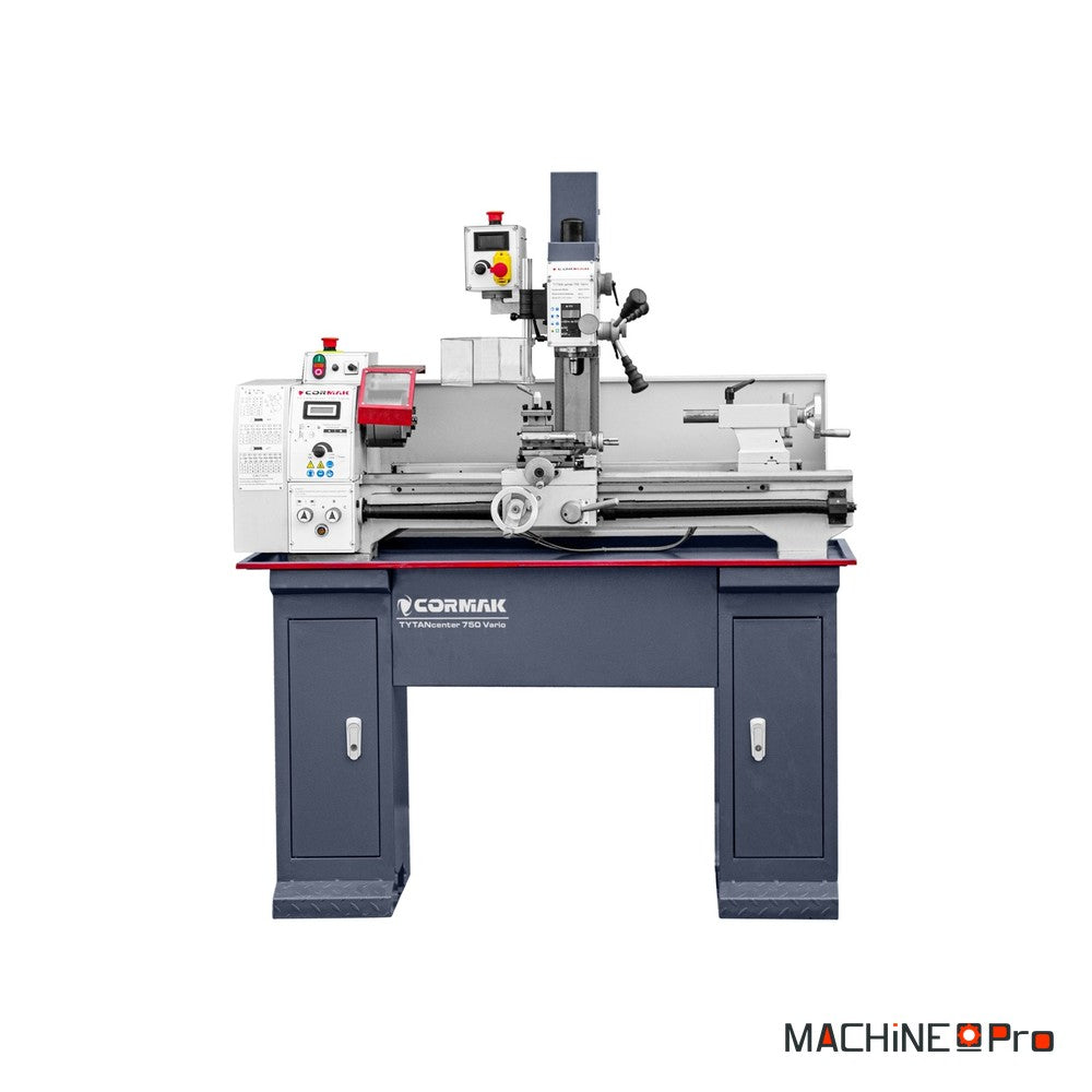 Combiné tour-fraiseuse CORMAK TYTAN Center 750 Vario-2