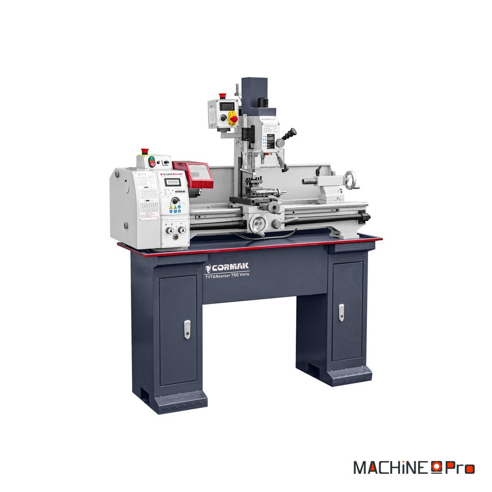 Combiné tour-fraiseuse CORMAK TYTAN Center 750 Vario-3