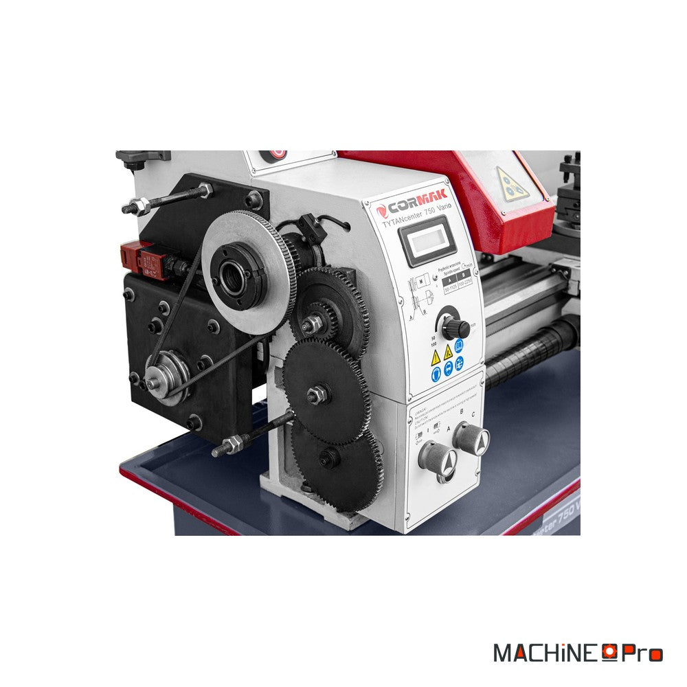 Combiné tour-fraiseuse CORMAK TYTAN Center 750 Vario-4