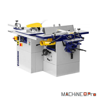 Combiné à bois 4 opérations CORMAK CM250 - 400V - 1