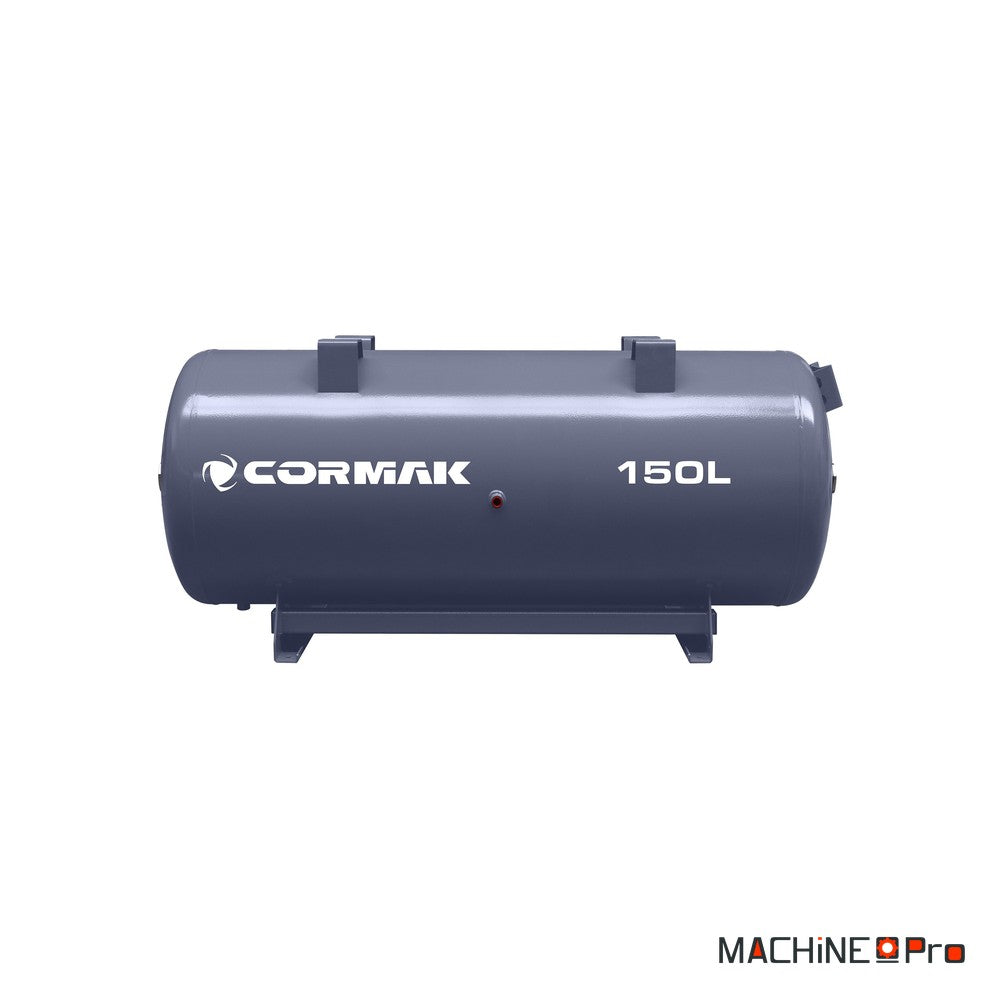 Compresseur à vis sur cuve horizontale 150 L CORMAK LUFT 400 230V-4