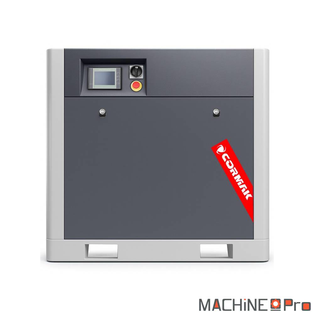 Compresseur LUFT 1500 INVERTER bloc vis et entraînement direct vue capot ouvert