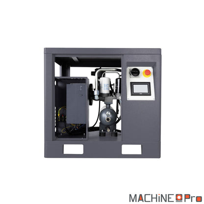 Vue latérale compresseur LUFT 400 dimensions 800 x 520 x 740 mm passe porte 80 cm