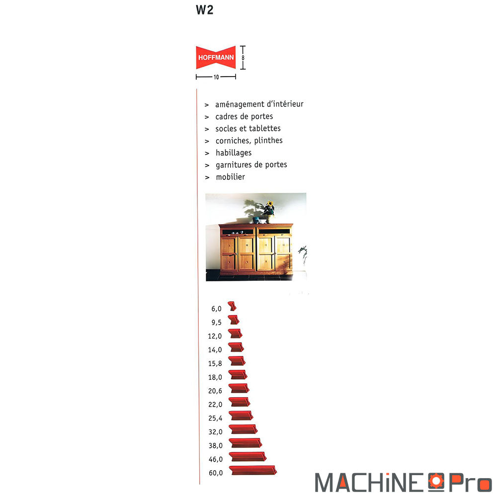 Cônes Hoffmann W2 - Boîte de 1000 pc HOFFMANN