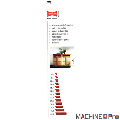 Cônes Hoffmann W2 - Boîte de 1000 pc HOFFMANN