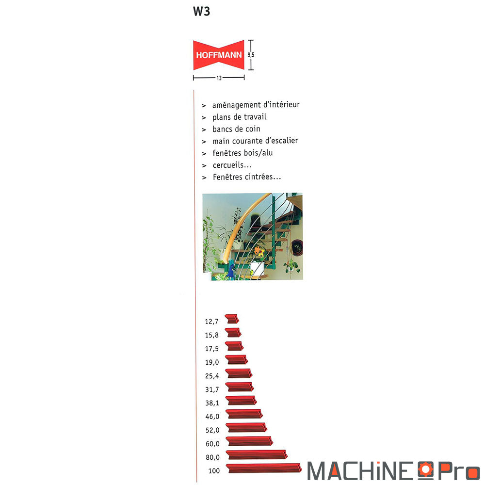 Cônes Hoffmann W3 - Boîte de 1000 pc HOFFMANN