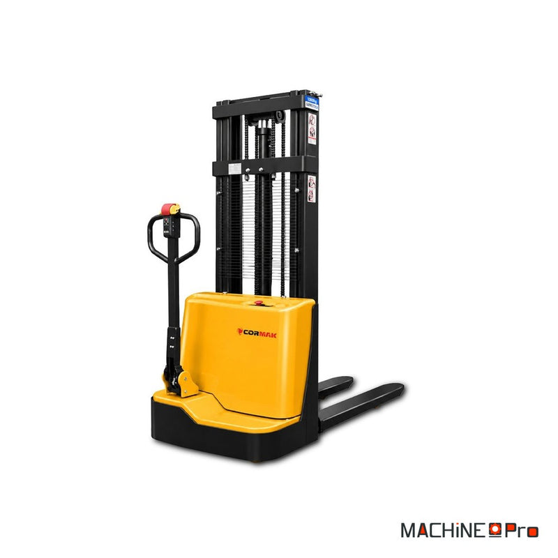 Gerbeur électrique 1200 kg levée 2500 mm CORMAK Q12E25