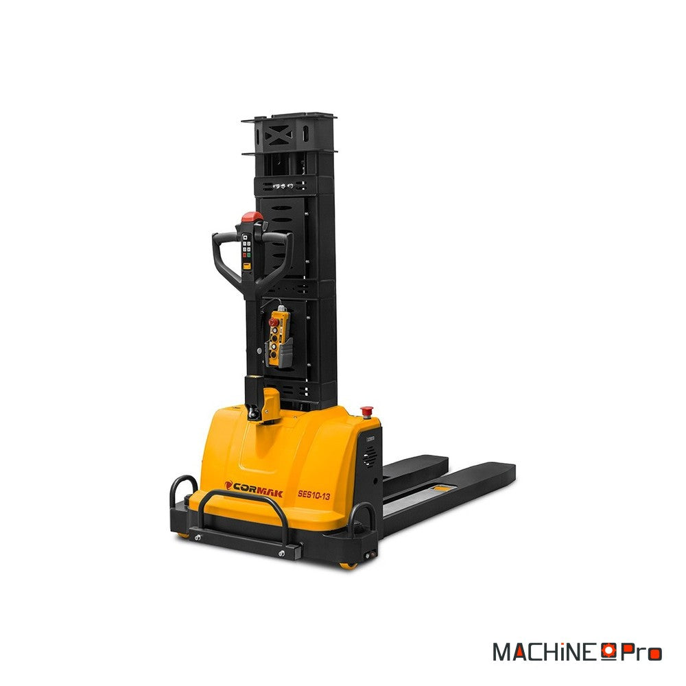Gerbeur électrique autochargeur 1000 kg levée 1300 mm CORMAK SES10-13-1