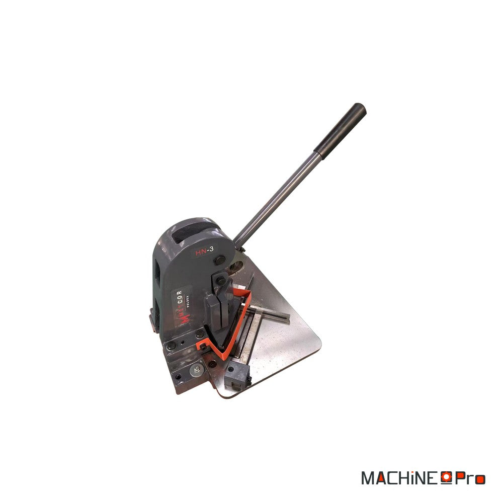 Grugeuse d'angle de tôle METCOR HN3-3