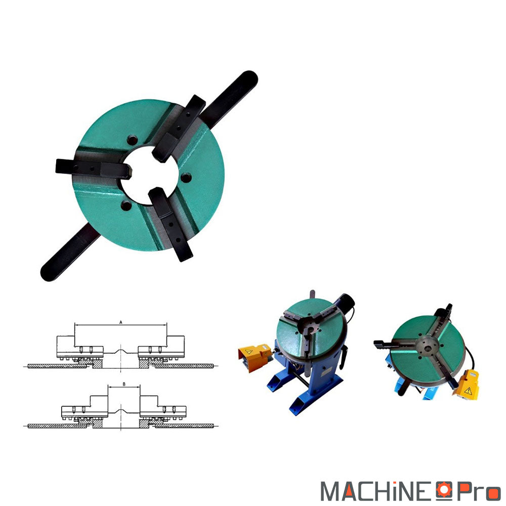 Mandrin CK-400 pour positionneur de soudage METALPRO WP-500 - 1