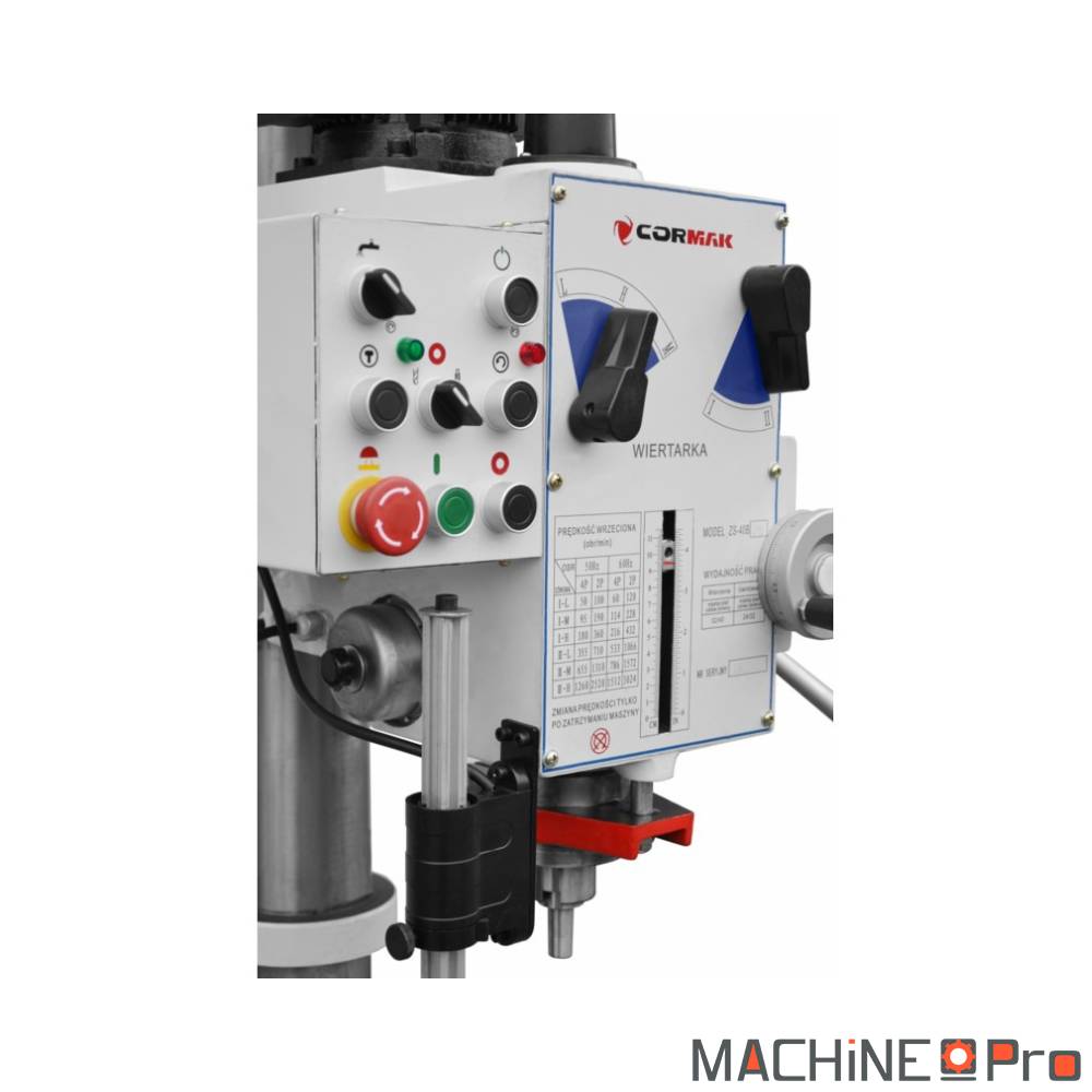 Perceuse taraudeuse à colonne 400V CORMAK ZS-40B Cormak