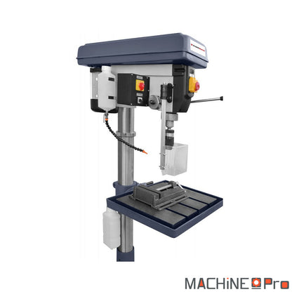 Tête de broche DP51020F avec mandrin 16 mm et levier de descente 3 branches