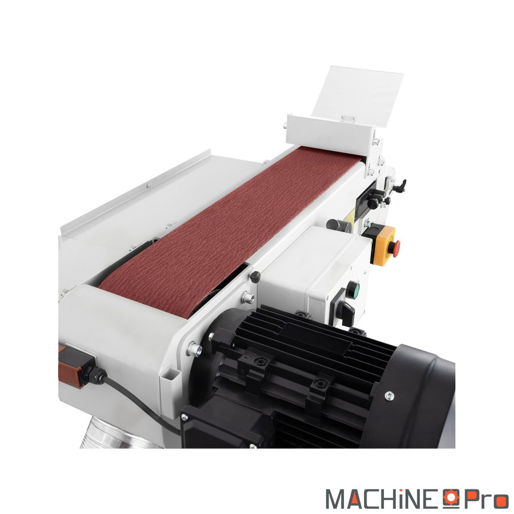 Ponceuse à bande pour métal CORMAK BS150-200 avec aspiration-4