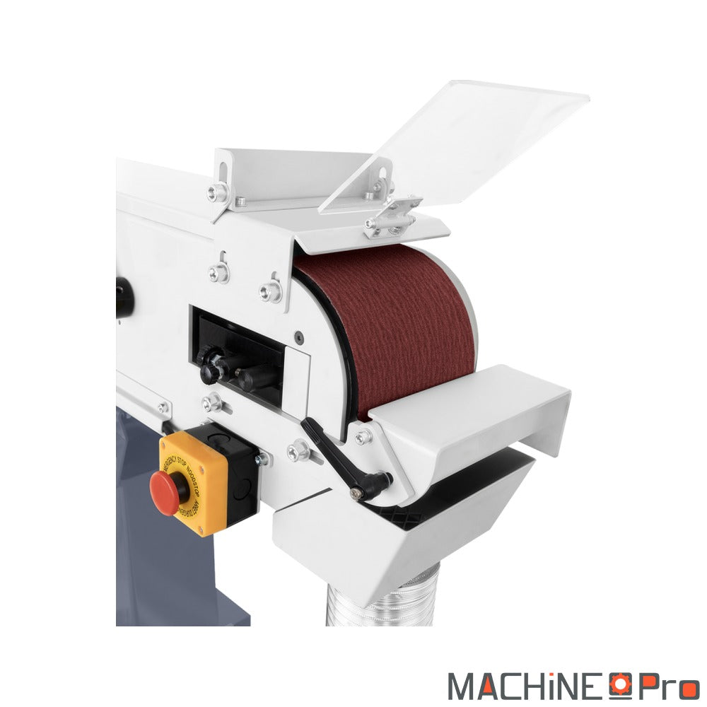 Ponceuse à bande pour métal CORMAK BS150-200 avec aspiration-5