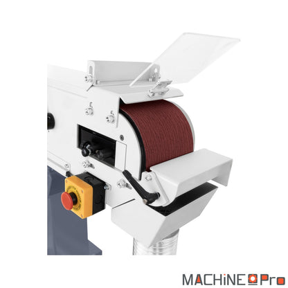 Ponceuse à bande pour métal CORMAK BS150-200 avec aspiration-5