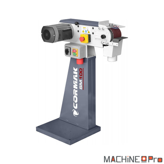 Ponceuse à bande pour métal CORMAK SM100-1