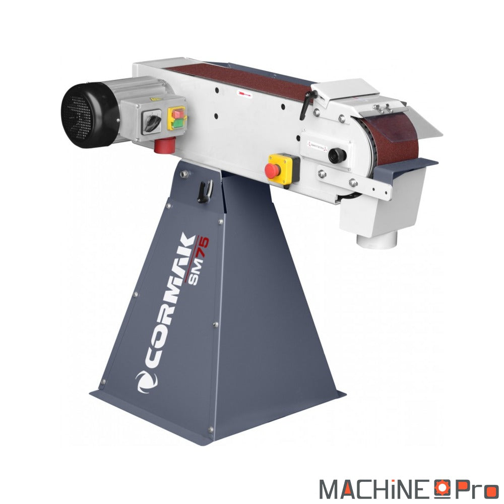 Ponceuse à bande pour métal CORMAK SM75-1