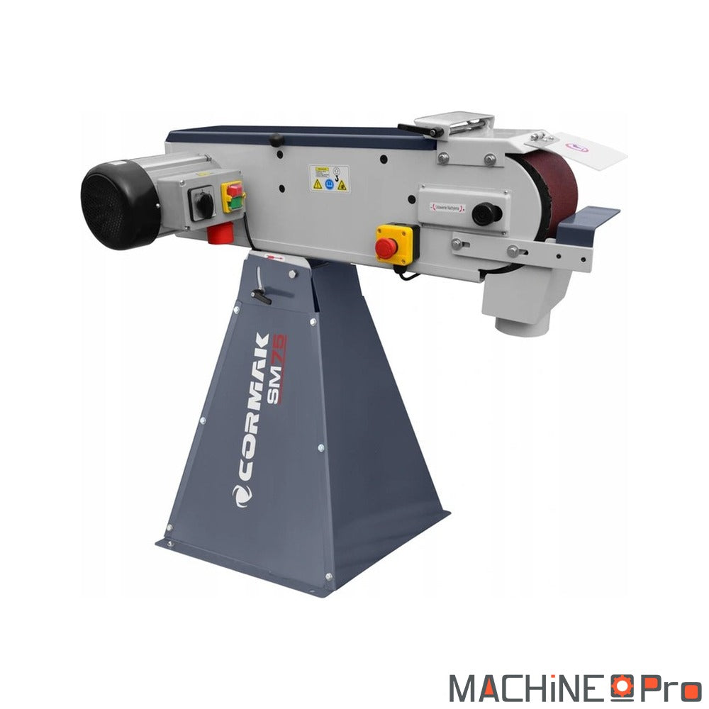 Ponceuse à bande pour métal CORMAK SM75-2