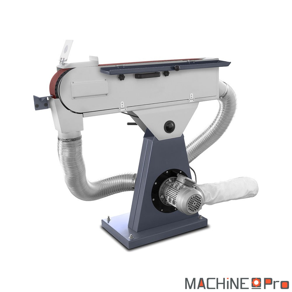 Ponceuse à bande pour métal CORMAK SM75DC avec aspiration-2