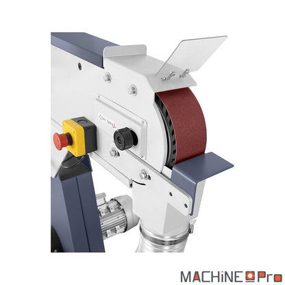 Ponceuse à bande pour métal CORMAK SM75DC avec aspiration-3