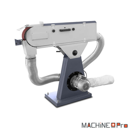 Ponceuse à bande pour métal CORMAK SM75DC avec aspiration-6