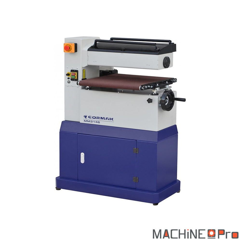 Ponceuse calibreuse à double cylindre CORMAK MM3146 400V