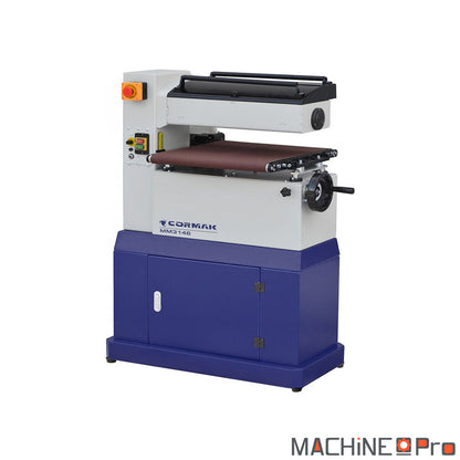 Ponceuse calibreuse à double cylindre CORMAK MM3146 400V