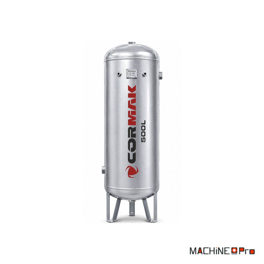 Réservoir d'air comprimé galvanisé vertical 500 L 11 bar pour compresseur CORMAK-1