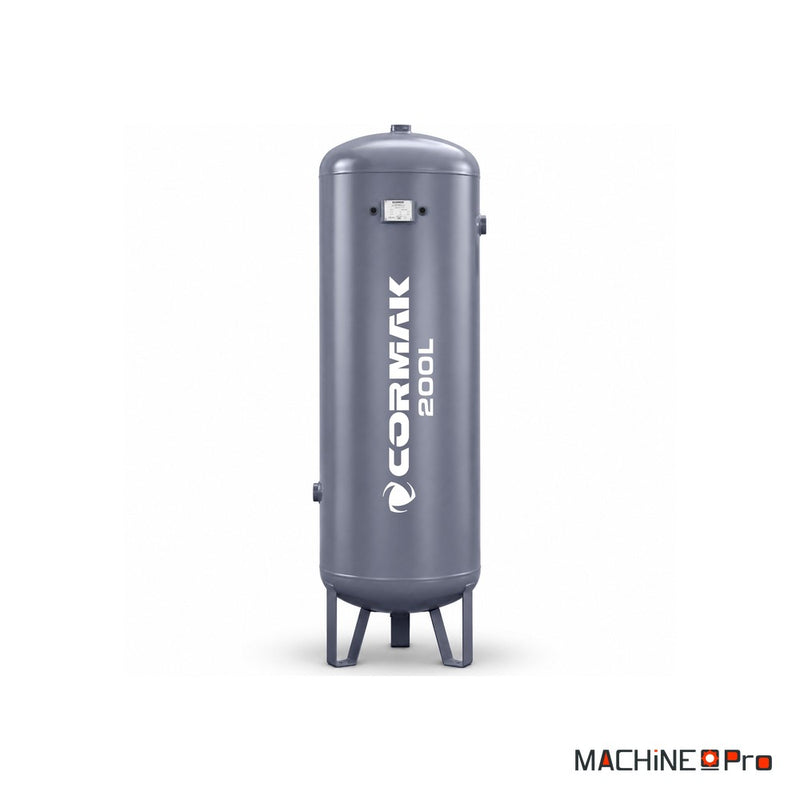 Réservoir d'air comprimé vertical 200 L 11 bar pour compresseur à vis CORMAK