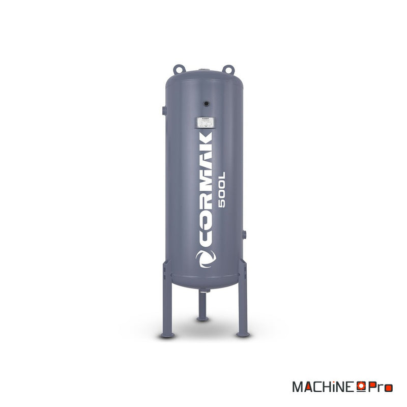 Réservoir d'air comprimé vertical 500 L 16 bar pour compresseur à vis CORMAK