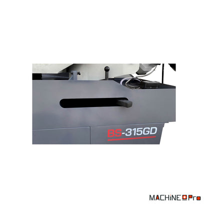 Scie à ruban pour métaux bâti 380 kg METCOR BS315GD-3