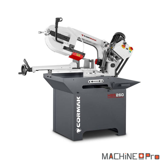 Scie à ruban à métaux CORMAK HBS260 MachinePro