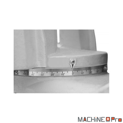 Pied robuste et empreinte au sol 1400 x 880 mm de la scie HBS320