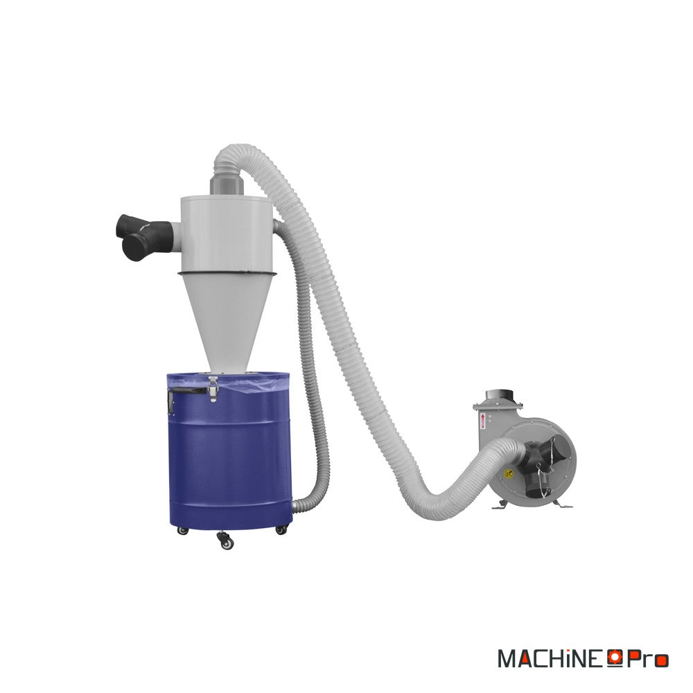 Séparateur cyclone pour copeaux et poussières humides ou secs CORMAK C118-4