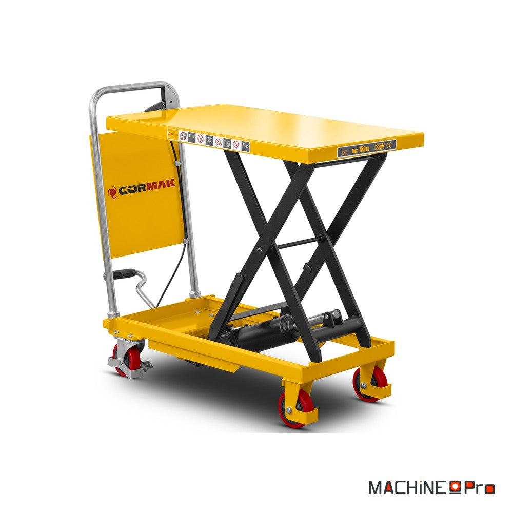 Table élévatrice mobile à ciseaux 150 kg CORMAK TA15B-2