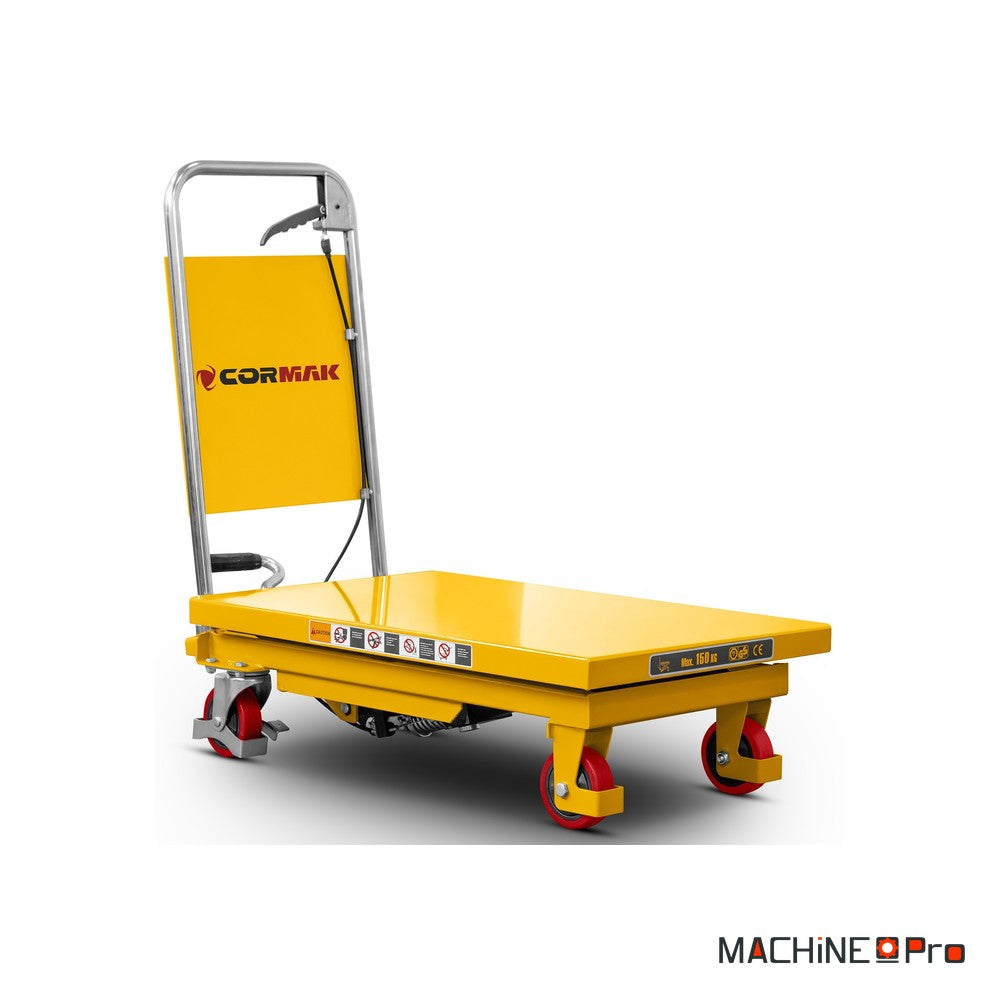 Table élévatrice mobile à ciseaux 150 kg CORMAK TA15B-3