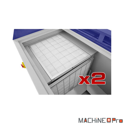 Table de ponçage avec aspiration DT2000M pour le bois et le métal Cormak
