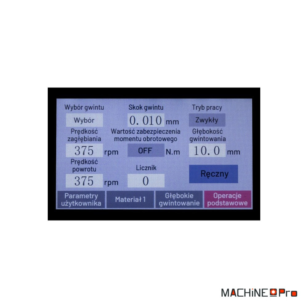Taraudeuse CORMAK RGE36PWX1700 — MachinePro — vue 9
