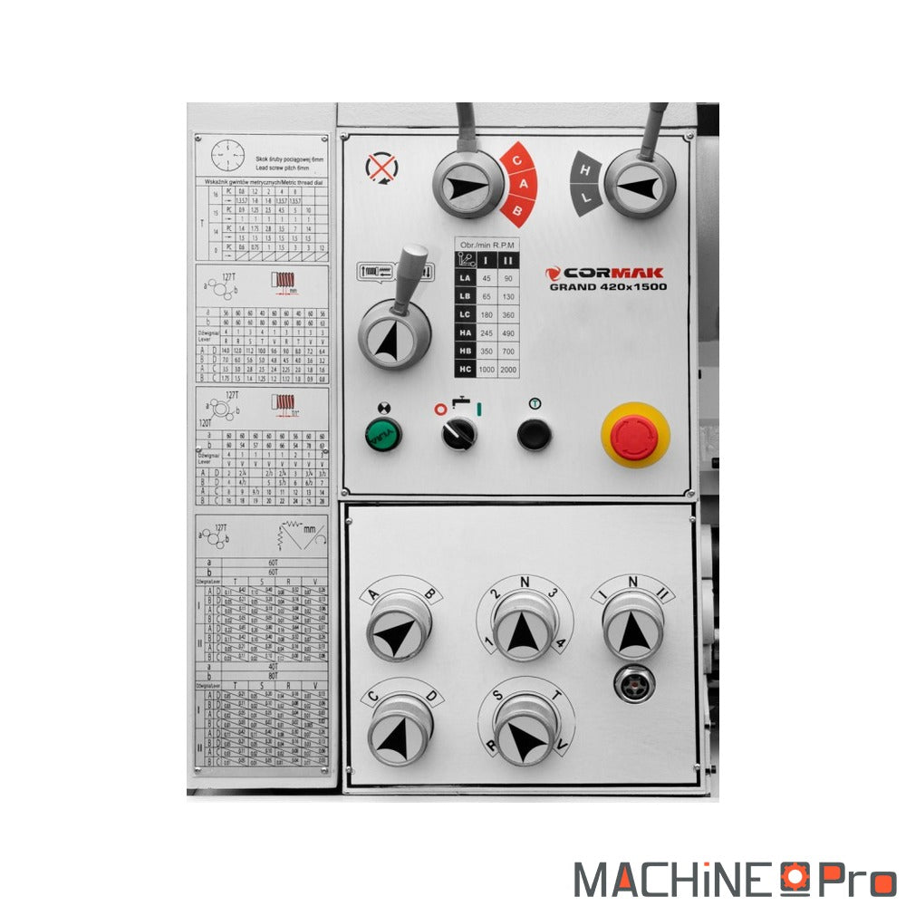 Tour à métaux universel CORMAK GRAND 420x1500