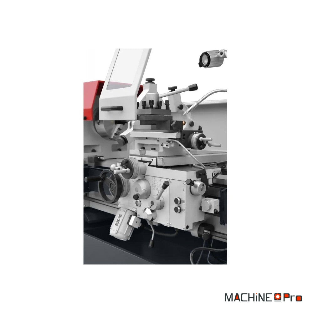 Tour à métaux universel avec outils de tournage et pointe tournante CORMAK 500x1000/65 - 400V-3