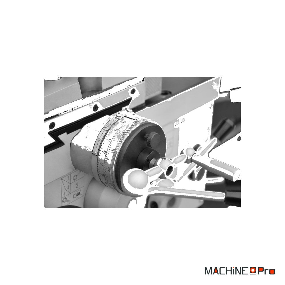 Tour à métaux universel avec outils de tournage et pointe tournante CORMAK 500x1000/65 - 400V-5