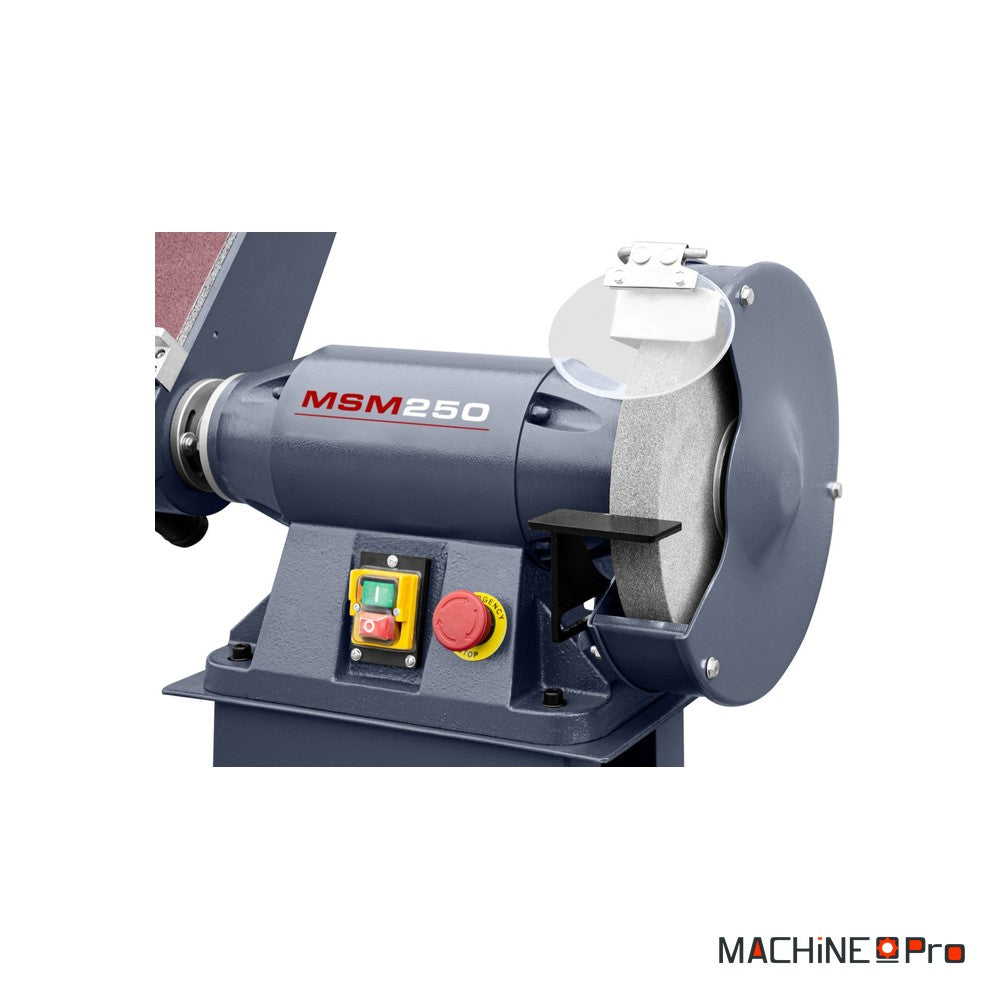 Touret à meuler industriel à bande et à disque CORMAK MSM250-6