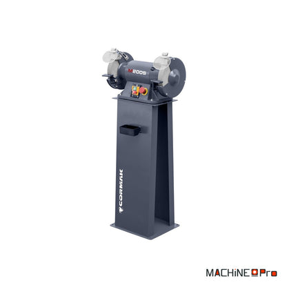 Touret à meuler industriel à double disque CORMAK M200S-1
