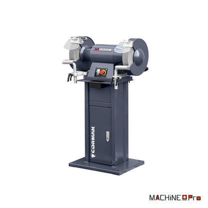 Touret à meuler industriel à double disque CORMAK M300S-1