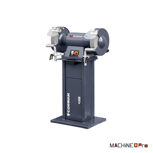 Touret à meuler industriel à double disque CORMAK M300S-1
