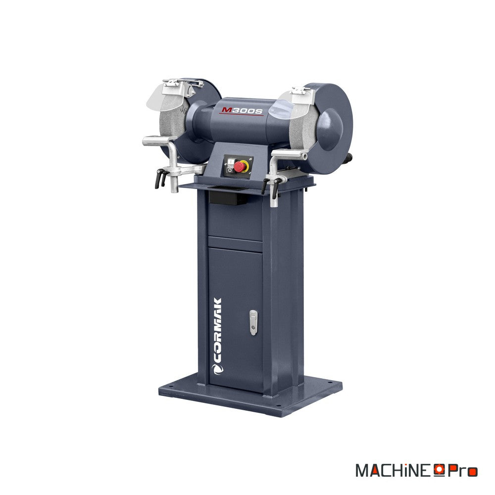 Touret à meuler industriel à double disque CORMAK M300S-2