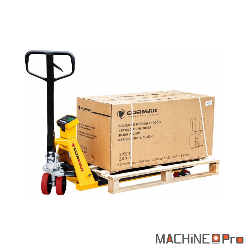 Transpalette avec balance électronique CORMAK SP2500 SUPER MachinePro